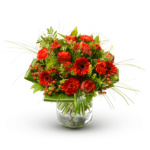 Stijlvol rood boeket